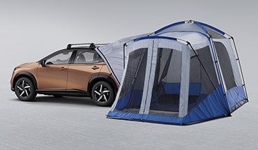 2023 Nissan Ariya hatch tent