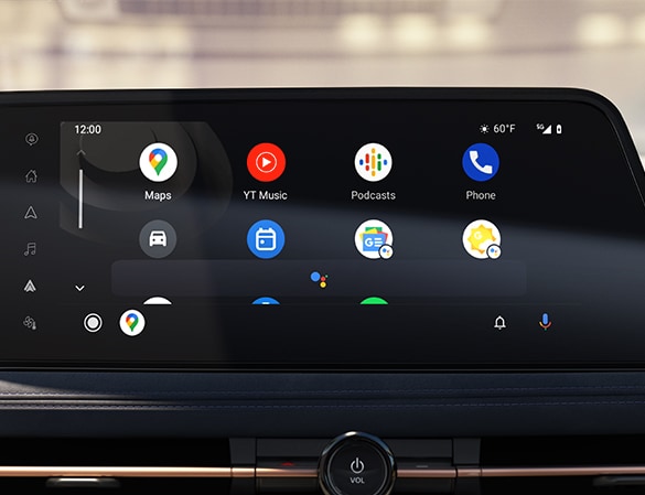 2023 Nissan Ariya display showing Android Auto™