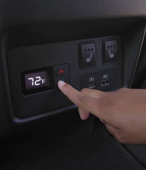 2023 Nissan Rogue available Tri-Zone Climate Control for temperature control
