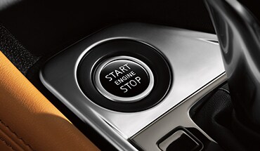 2023 Nissan Sentra showing push button for ignition.