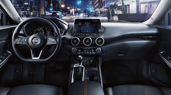 2023 Nissan Sentra SR premium interior front dash.